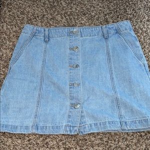 Cute button up skirt